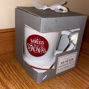 Garden Mug & Flower Pot